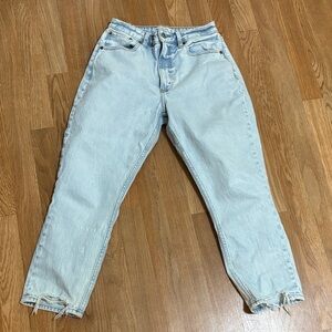 Abercrombie & Fitch High Rise Light Blue Jeans
